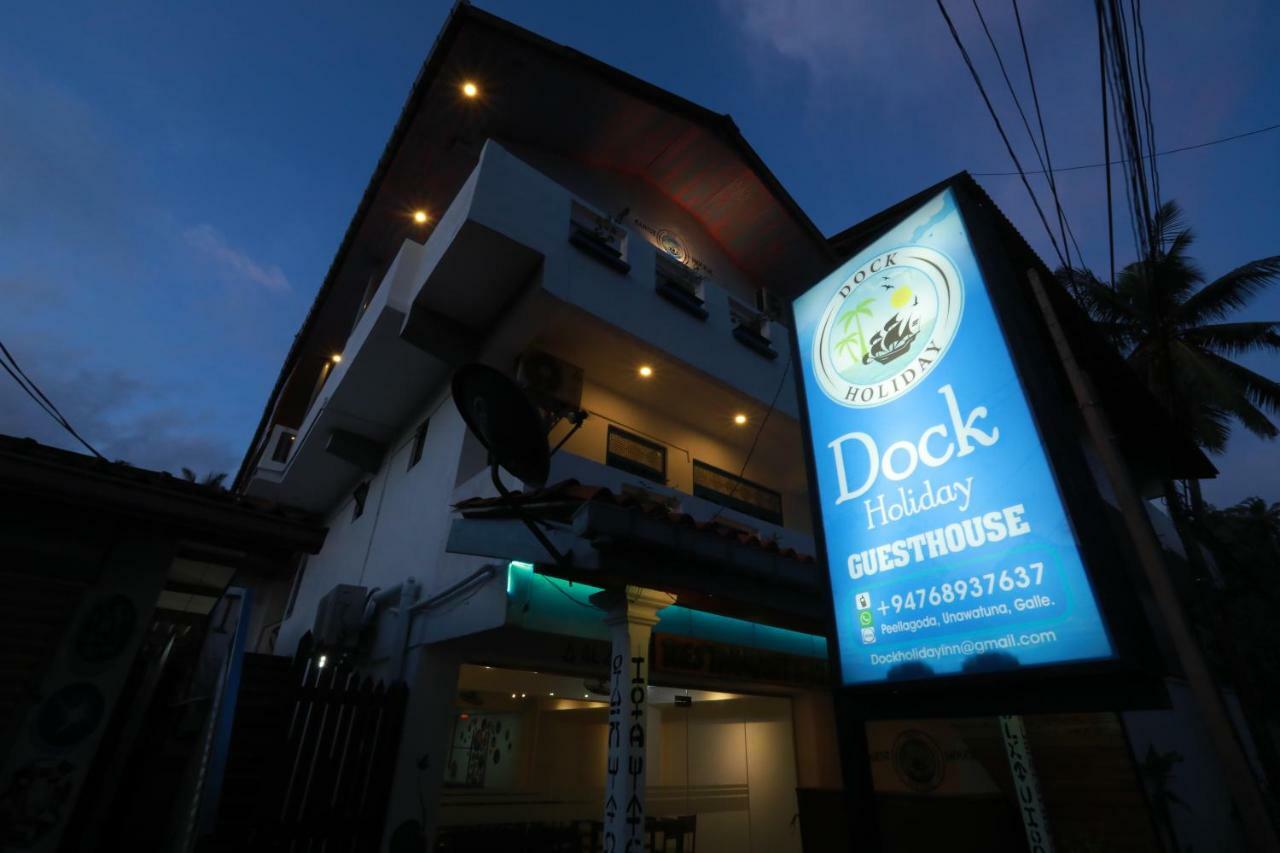 Dock Holiday Guest House Unawatuna Ngoại thất bức ảnh